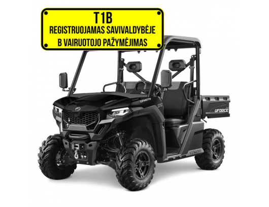 CFMOTO UFORCE 600 EPS Bagis T1b (mini traktorius)