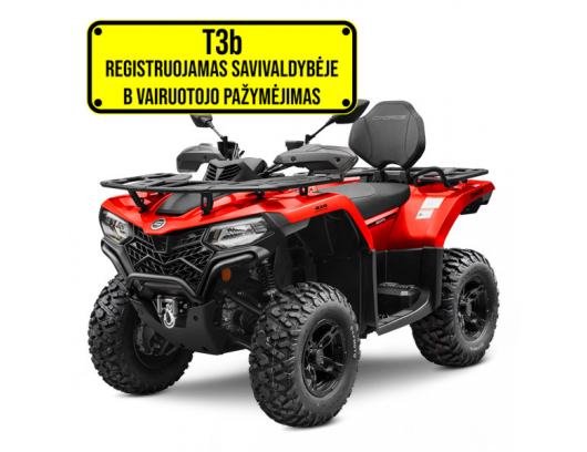 CFMOTO CFORCE 450 L EPS keturratis (mini traktorius) T3b