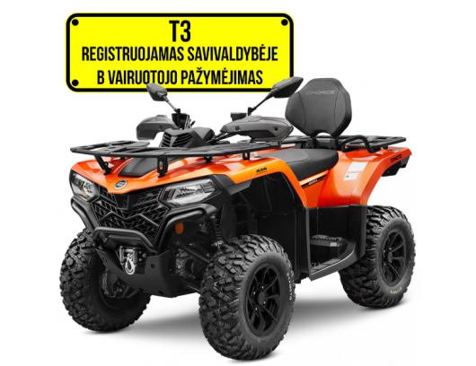CFMOTO CFORCE 450 L EPS keturratis (mini traktorius) T3b