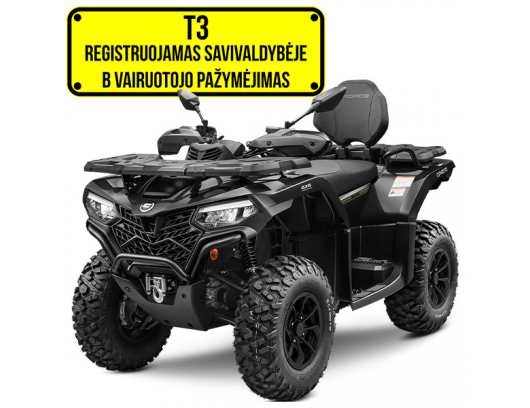 CFMOTO CFORCE 520 L EPS keturratis (mini traktorius) T3b