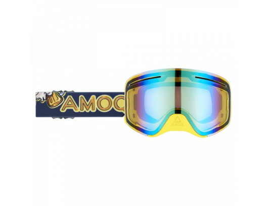 Akiniai AMOQ Vision Vent+ Magnetiniai akiniai alus – auksinis stiklas