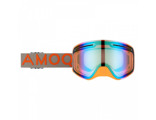 Akiniai AMOQ Vision Vent+ magnetiniai akiniai pilki/oranžiniai – auksinis stiklas
