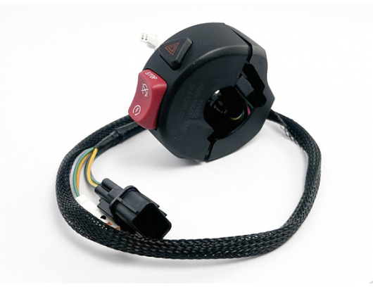6WWV-167000-5700 HANDLEBAR SWITCH ASSY, RHEU 5_WITH HEATING CONNECTOR