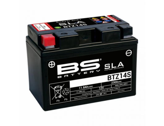 Akumuliatorius BS Battery BTZ14S 11.8Ah CCA 230 (A) 31021100