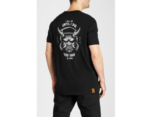 Marškinėliai Pando MIKE TILL DIE 1 – T-Shirt for bikers Regular Fit, Unisex