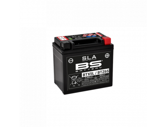 Akumuliatorius BS Battery BTX5L / BTZ6S SLA 12V 5Ah