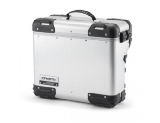 Dešinės p. šoninė daiktadėžė 28L CFMOTO 450-800MT ir 800/1000MT-X (Sidabrinė)