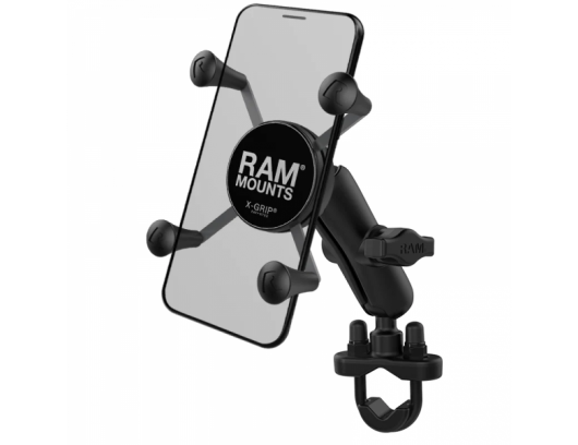 RAM® Quick-Grip™ telefono laikiklis su vidutinio ilgio alkūne ir U formos laikikliu RAM-B-149Z-UN7U