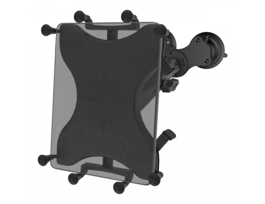 Laikiklis plančetei RAM® X-Grip® with Twist-Lock™ Dual Suction for 9"-11" Tablets - Long