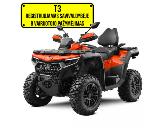 CFMOTO CFORCE 850 Touring Standard G3 keturratis T3b (ratinis traktorius)