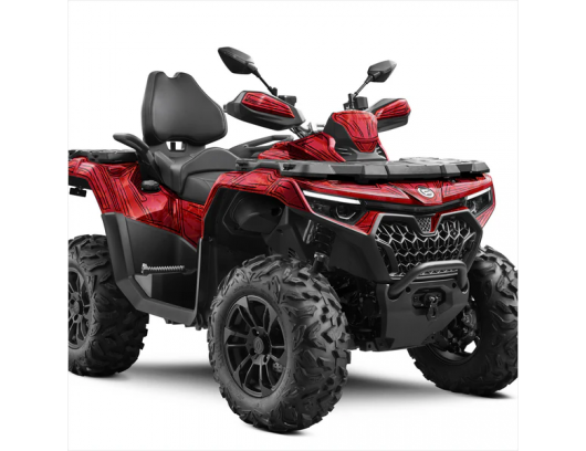 Lipdukai SHADED design stickers XL for CFMOTO CFORCE TOURING (G3) 850-1000