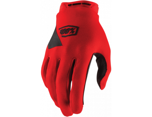 Pirštinės 100% Ridecamp Gloves Raudonos