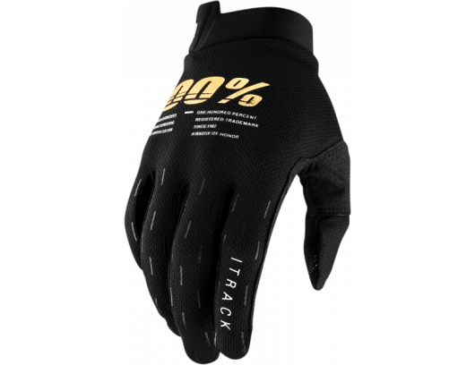 Pirštinės 100% iTrack Gloves Juodos