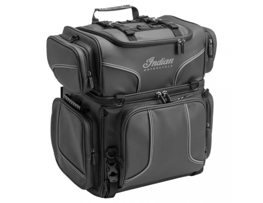 Kelioninis krepšys Indian Motorcycle Spirit Lake Touring Bag, Black 2889144-VBA