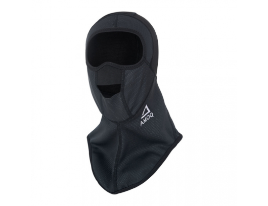 Pošalmis AMOQ Balaclava Windstopper Juodas