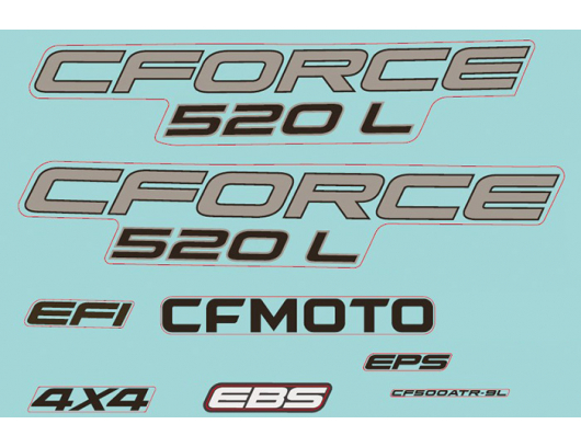 9CRV-190020-H000-11 DECAL KIT
