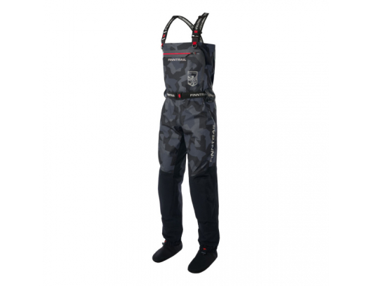 Kombinezoninės kelnės Finntrail Speedmaster Camo Shadow Black