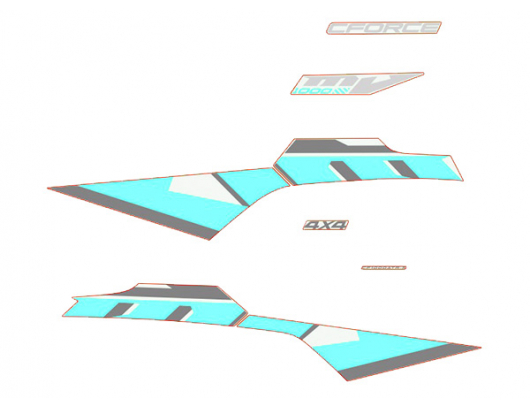 SH-9AY3-1925B0 DECAL ASSY