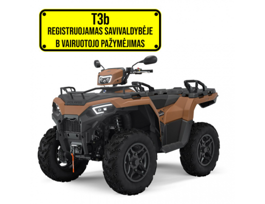 Polaris Sportsman 570 EFI 4x4 EPS SE Premium LE - Matte Copperhead (T3b) 60km/h. 2025 Ratinis traktorius (keturratis)