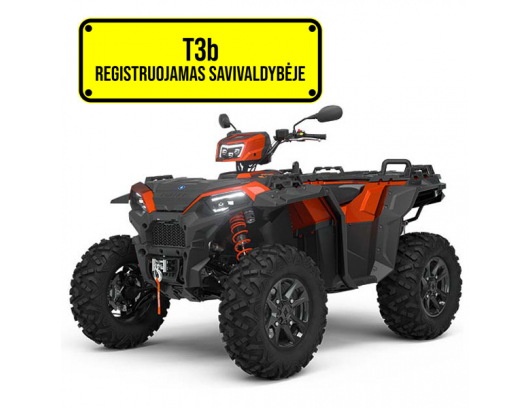 Keturratis Polaris Sportsman XP 1000 S EPS LE - Lava Orange Metallic (T3b) (ratinis traktorius)