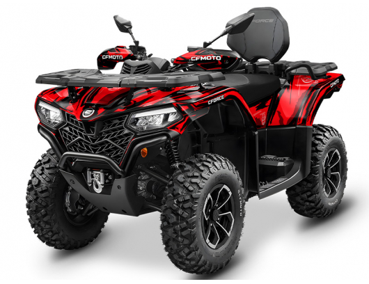 Lipdukai keturračiams CFORCE 450/520 L (2022+) DESIGN 4