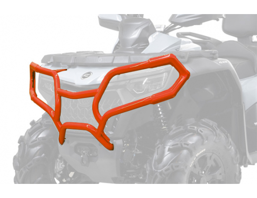 9AWV-801100-8000-11 FRONT BUMPER ASSY_LAVA ORANGE