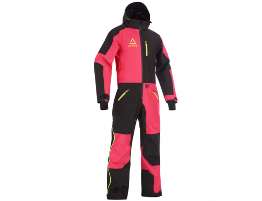 Kombinezonas AMOQ Void V2 YOUTH Monosuit Juodas/rožinis