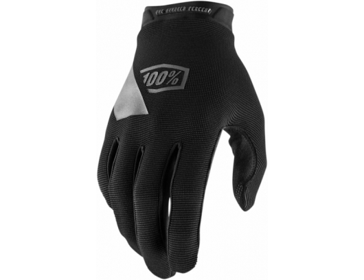 Pirštinės vaikams 100% Ridecamp Youth Gloves Juodos