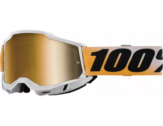100% Akiniai Accuri 2 Goggles Balta/Oranžinė 50014-00033