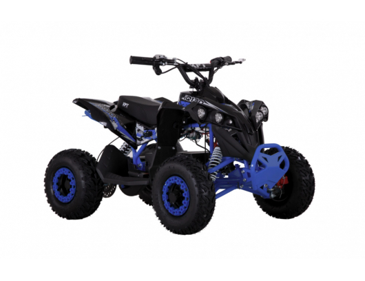 Vaikiškas elektrinis keturratis KMT MOTORS iQ130 1200W 48V Mėlynas