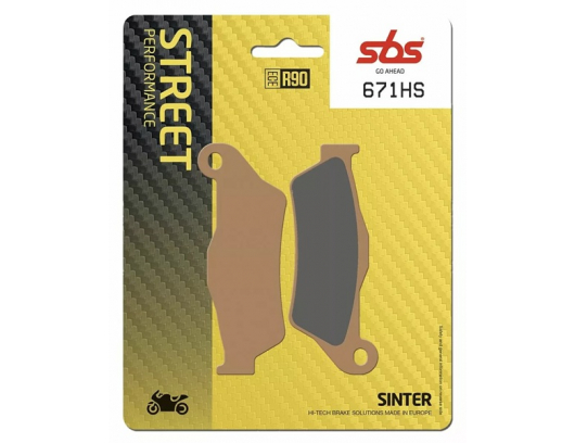 Stabdžių kaladėlės CFMOTO 671HS SBS , 6WWV-0816A0-5000