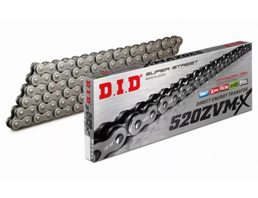 D.I.D grandinė 520 ZVM-X, 130 narelių ilgio