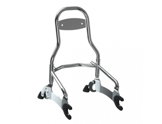 Universal Quick Release Passenger Backrest, Chrome 2884186-156