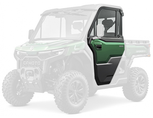 Kairės pusės durys UFORCE U10 PRO 5HYV-807100-9001-0GG00 LH DOOR ASSY FOREST GREEN