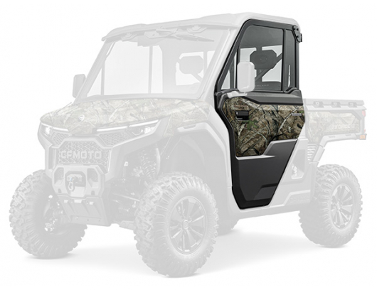 Kairės pusės durys UFORCE U10 PRO 5HYV-807100-9001-0RE00 LH SIDE DOOR ASSY TRUE TIMBER CAMO