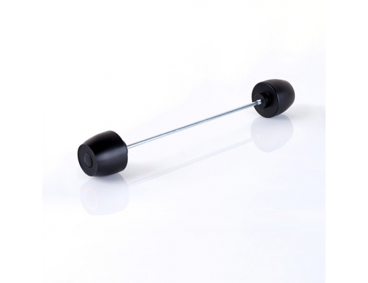 Ašies slaideriai KTM 790 Duke (2018-2019) PHB19 20054N Juodi be spalvotų dangtelių