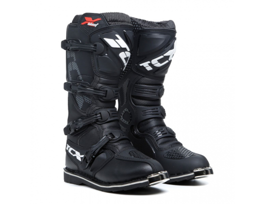 X-BLAST MEN`S MOTORCYCLE BOOTS - BLACK