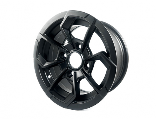 Priekinis ratlankis R12 x 6.0 9CSV-070100-6R00-11 (Aliuminis) Full Matte Black