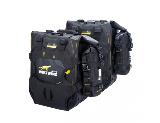 Šoniniai krepšiai Hussar 30L+35L CFMOTO 800MT ir 800/1000MT-X