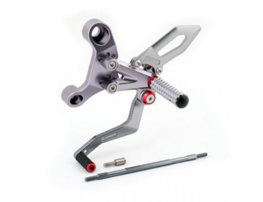 Reguliuojamas pakojis (kairė pusė) CFMOTO 800NK (Titano spalvos)