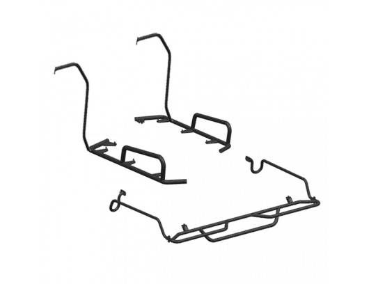 NERF BARS AND REAR BUMPER ASSY