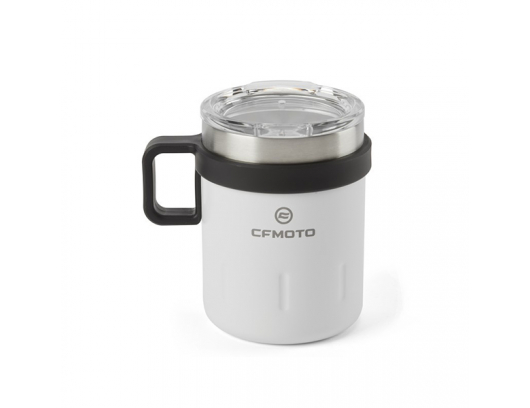 Termo puodelis CFMOTO 350ml Baltas