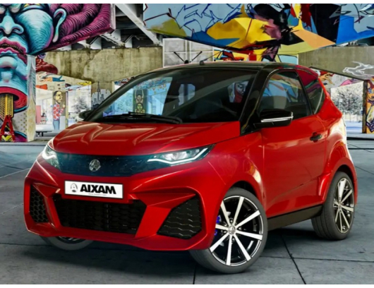 AIXAM eCITY GTO Elektrinis mini miesto automobilis