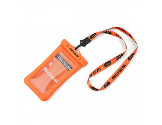 Neperšlampamas telefono dėklas GOES Oranžinis 85257A-00200