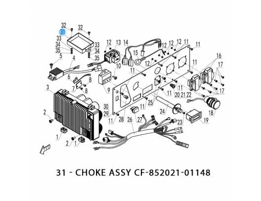 CF-852021-01148 CHOKE ASSY