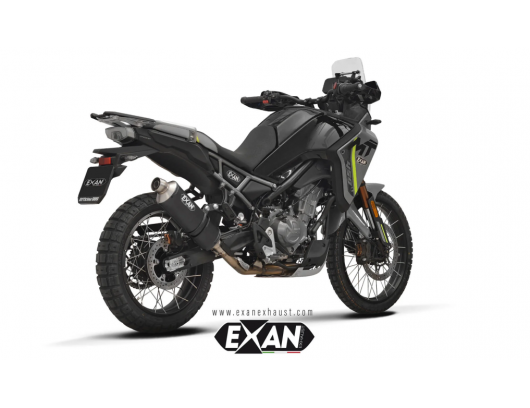 Exan X-Rally Duslintuvas juodas nerūdijančio plieno