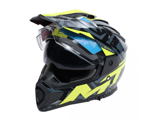 Šalmas CFMOTO Off-Road Juodas/Žalias