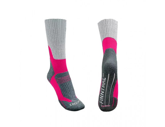 Termo kojinės FINNTRAIL Coolmax 3205 Rožinės
