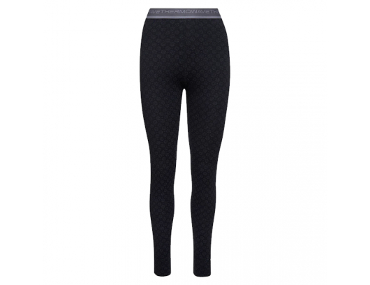 Termo kelnės moteriškos Thermowave Merino Xtreme Thermal Black/Dark Grey Melange