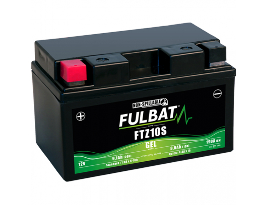 Battery FULBAT FTZ10S 12V 8.6Ah 190A